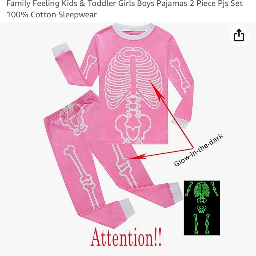 Family Feeling  2 Piece Kids Pjs